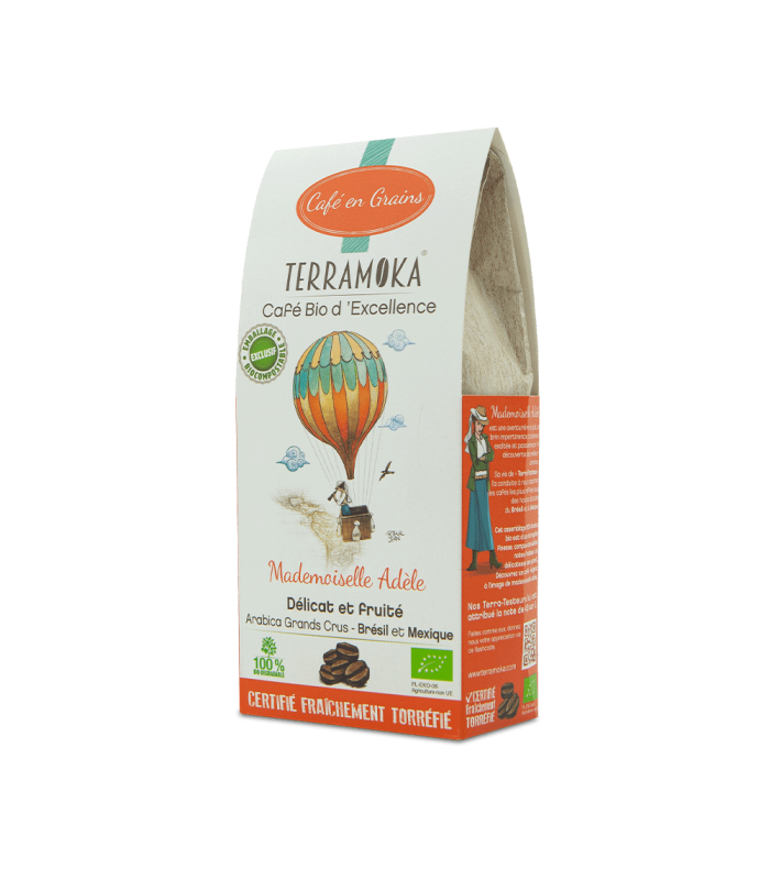 Coffret découverte 2x6 Cafés Bio en Grains 200g