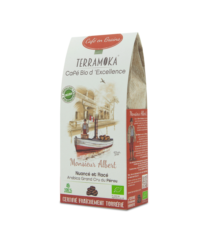 Coffret découverte 2x6 Cafés Bio en Grains 200g