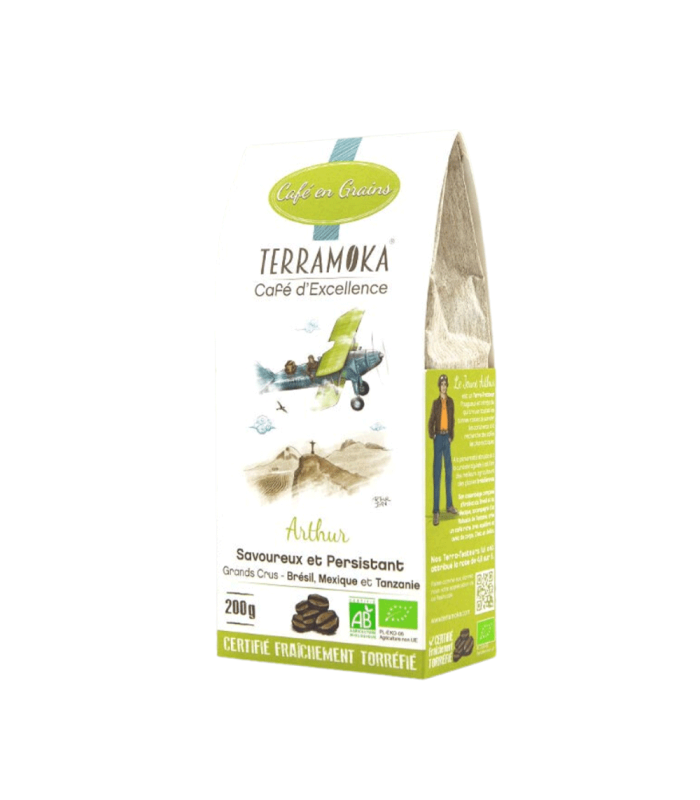 Coffret découverte 2x6 Cafés Bio en Grains 200g