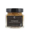 Confiture Bio Pomme Caramel et fleur de sel - La Confiturière - 200g