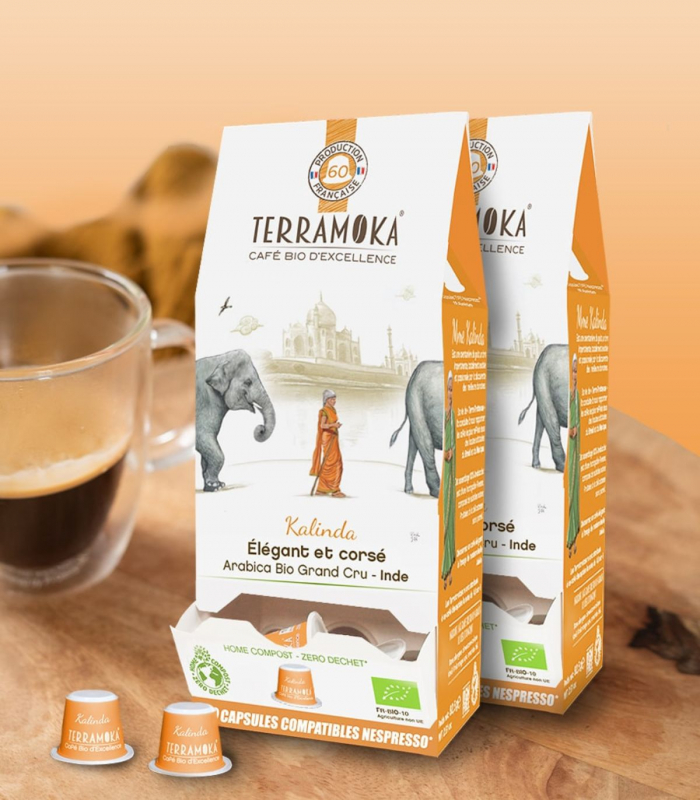 Découvrez notre café bio d'Inde,capsule cafe, cafe capsule bio, café capsule nespresso, cafe capsule compatible