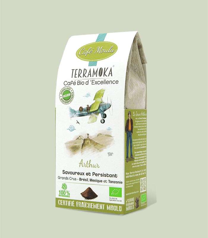 café bio Arabica moulu