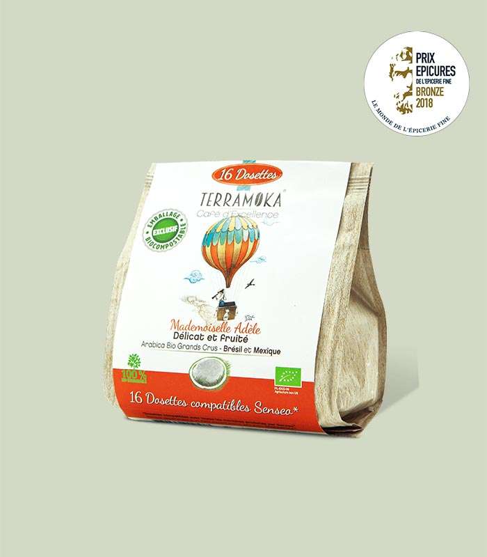 café bio senseo 100% arabica