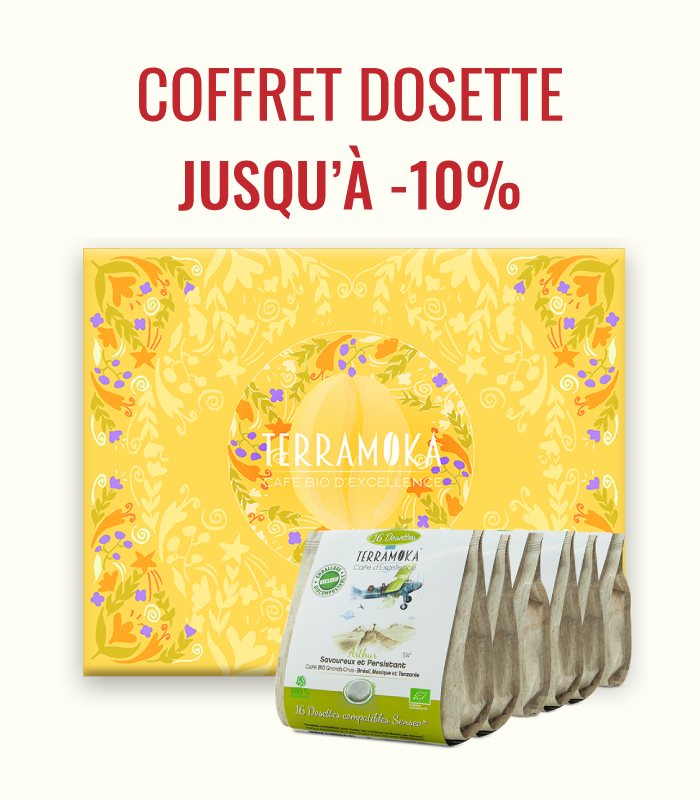 coffret découverte 100%  arabica bio senseo