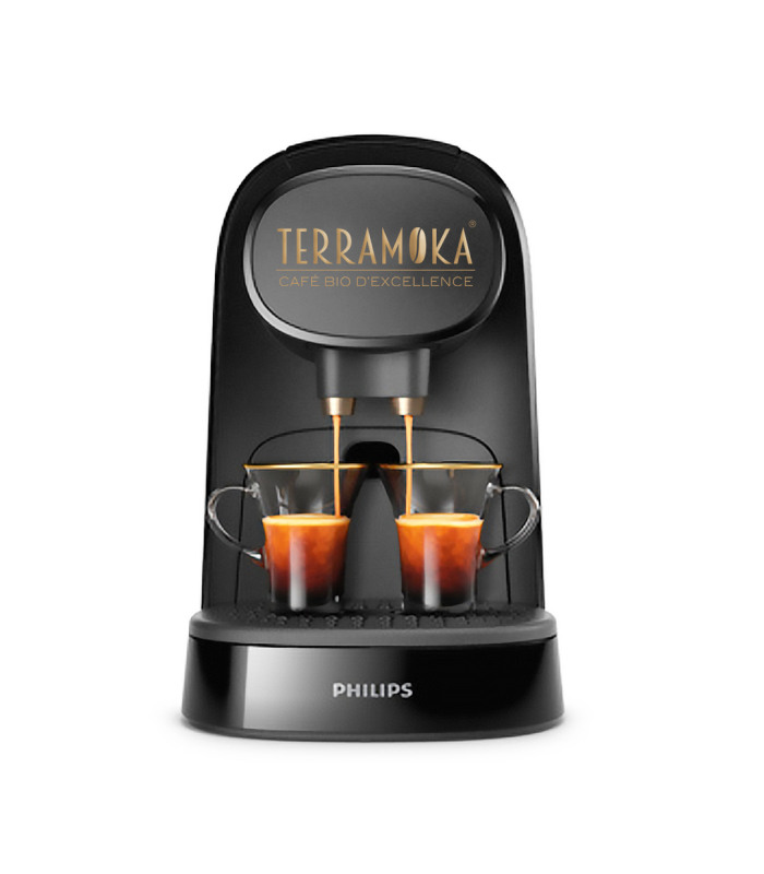Machine à café Philipps L'OR Barsita - Cafetière à capsules - Piano Noir