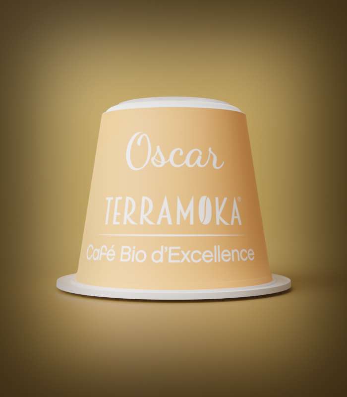 OSCAR: 120 capsules Home compostables d'Ethiopie - café Bio, Subtil et Engagé