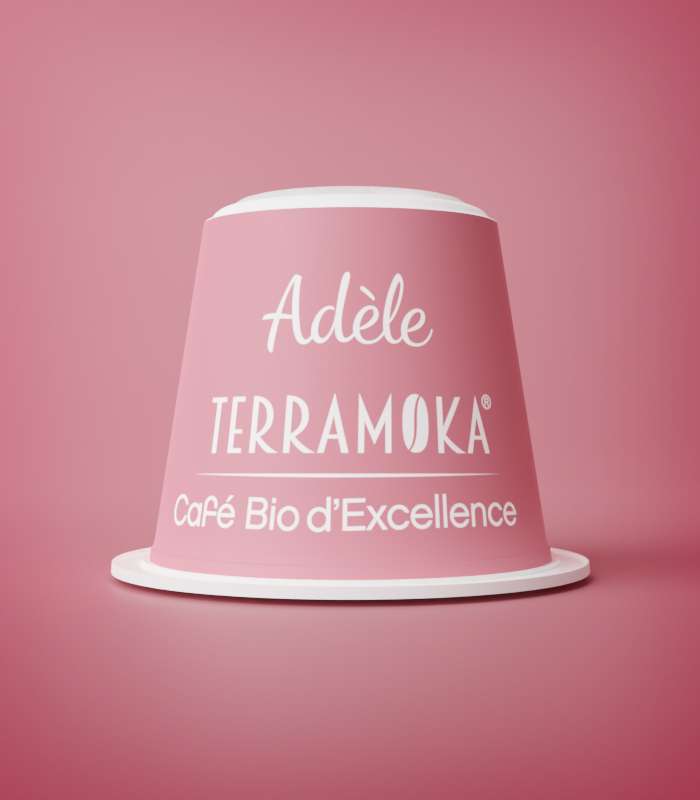 Mlle ADELE: 360 capsules compostables Nespresso® du Brésil et du Mexique - Café Bio Délicat et Fruité
