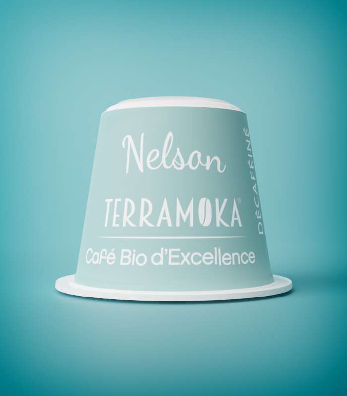 Mister NELSON: 360 Capsules - Café bio Décaféiné du Pérou - Original et Elégant du Pérou