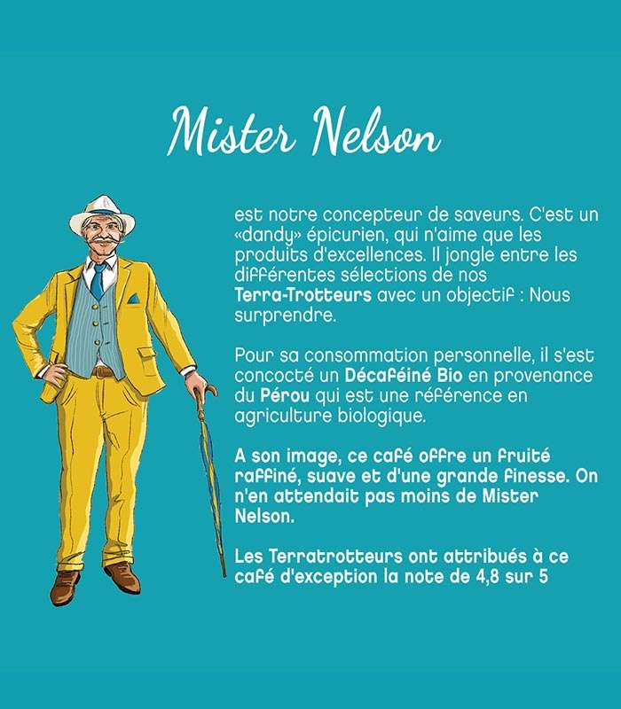 Découvrez notre café bio décaféiné du Pérou Nelson