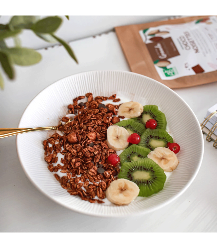 Découvrez nos recettes de petits déjeuner gourmands avec nos Granolas