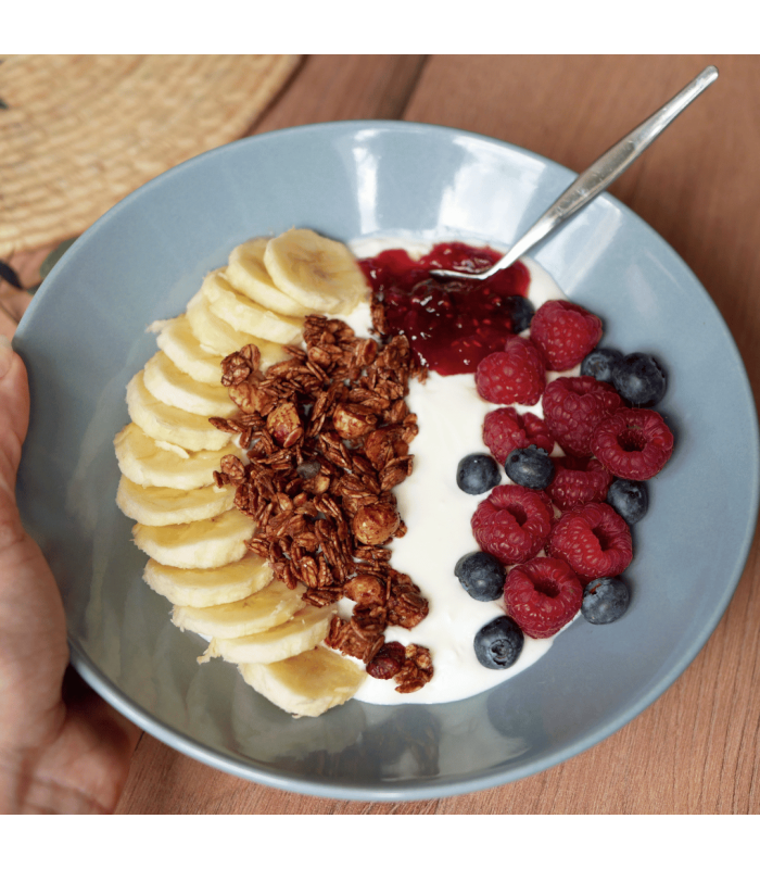 Découvrez nos recettes de petits déjeuner gourmands avec nos Granolas