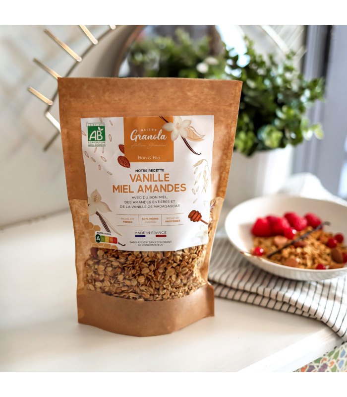 Découvrez nos recettes de petits déjeuner gourmands avec nos Granolas