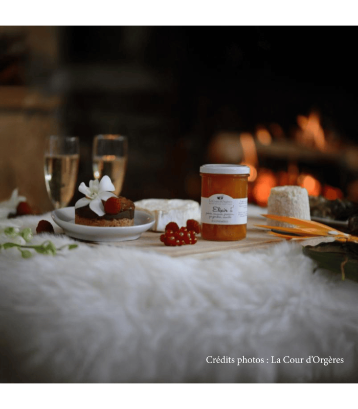 Découvrez notre recette gourmande de confiture à la poire, l'ananas, le gingembre, la vanille et le fruit de la passion Elixir.