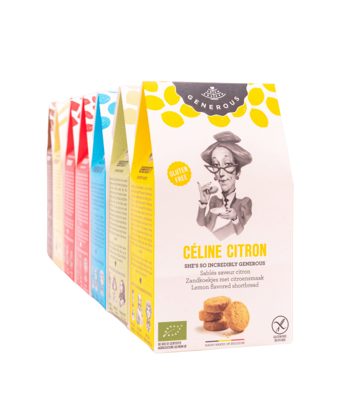 Découvrez notre recette gourmande de biscuit bio et sans gluten au citron, Céline Citron.