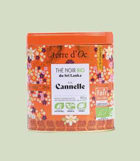 THE NOIR BIO -Sri-Lanka à la Canelle - 100 g