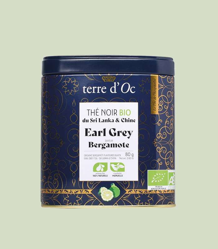 thé noir bio earl grey