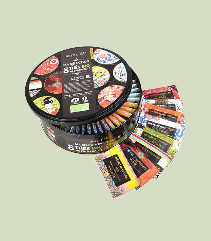 48 sachets thés bio terre d'oc