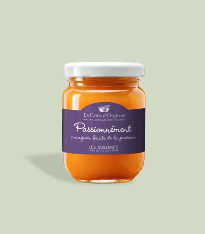 Découvrez notre recette gourmande de confiture au fruit de la passion et à la mangue Passionnément.