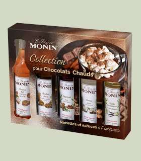 COFFRET D2COUVERTE CHOCOLAT CHAUD SIROP MONIN
