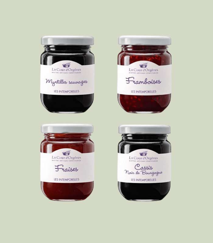 Découvrez notre coffret Rouge Les petites folies avec les confitures gourmandes.